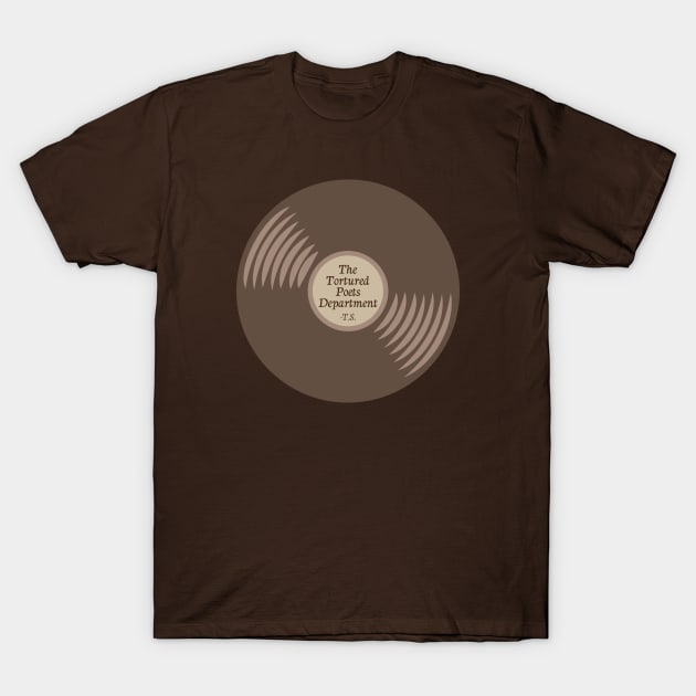 tortured poet vinyl T-Shirt by Venus Print